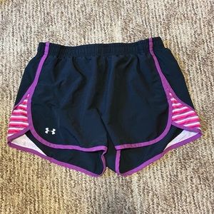 small women's under armor athletic shorts